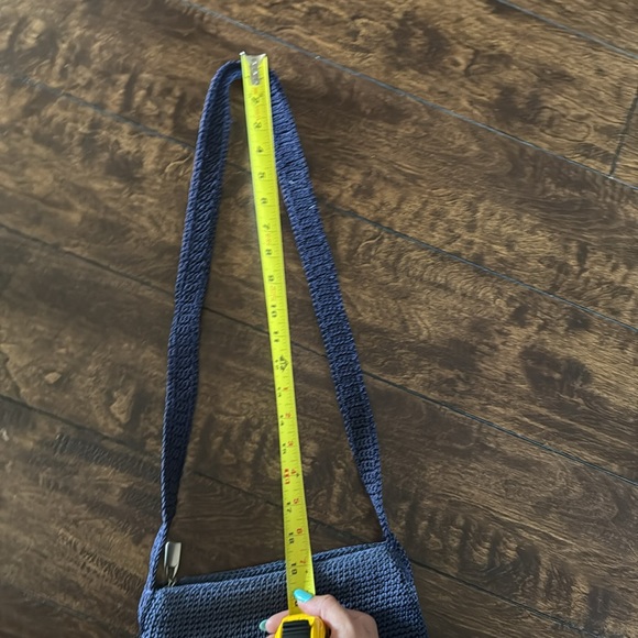 Nwot Crossbody crochet bag navy and blue Color - Picture 9 of 10